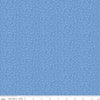 SALE Floret Cornflower - Riley Blake Designs - Flowers Floral Tone-on-Tone - Quilting Cotton Fabric