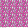SALE Celebrate with Hershey Valentine's Day Kisses Toss Fuchsia - Riley Blake - Quilting Cotton - Licensed Product