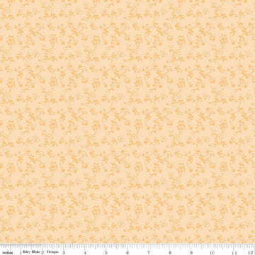 SALE Ciao Bella Vines C12773 Sunshine - Riley Blake Designs - Floral Flowers Leaves - Quilting Cotton Fabric