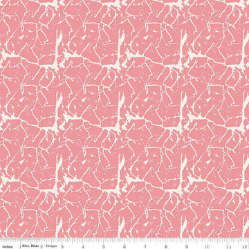 CLEARANCE Ciao Bella Crackle C12774 Peony - Riley Blake Designs - Quilting Cotton Fabric