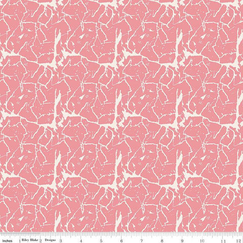 CLEARANCE Ciao Bella Crackle C12774 Peony by Riley Blake Designs - Quilting Cotton Fabric