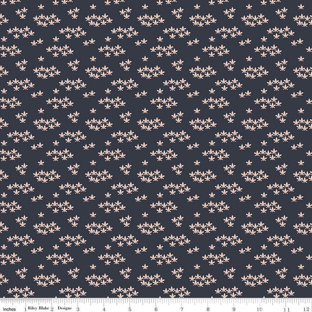 CLEARANCE Ciao Bella Blossoms C12775 Midnight by Riley Blake Designs - Floral Flowers - Quilting Cotton Fabric