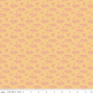 CLEARANCE Ciao Bella Blossoms C12775 Yellow - Riley Blake  - Floral Flowers - Quilting Cotton