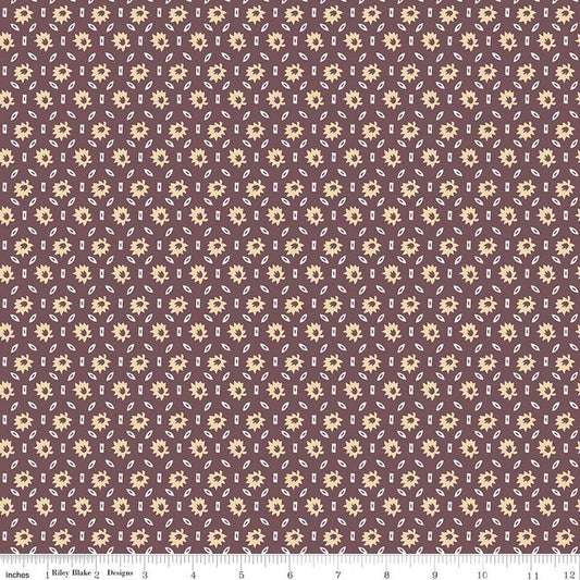 CLEARANCE 13" End of Bolt - Sense and Sensibility Edward C12831 - Riley Blake  - Jane Austen Historical Reproduction - Quilting Cotton