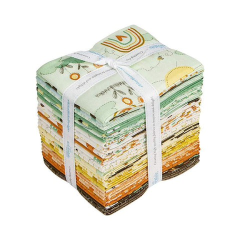 SALE Bumble and Bear Fat Quarter Bundle - 29 Pieces - Riley Blake Designs - Pre cut Precut - Children's - Quilting Cotton Fabric
