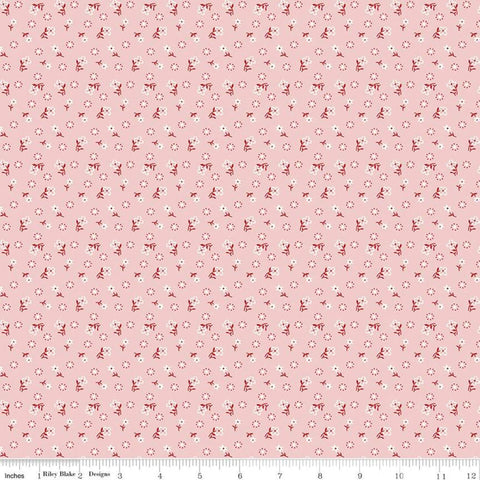 SALE Calico Meadow C12843 Frosting - Riley Blake Designs - Lori Holt - Floral Flowers - Quilting Cotton Fabric