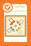 SUPER DEAL! Sandy Gervais Round 'n Round Quilt PaTTERN P157 - Riley Blake Designs - INSTRUCTIONS Only - Four Pieced Car Blocks