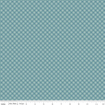 SALE Calico Polka Dot C12845 Heirloom Cottage - Riley Blake Designs - Lori Holt - Dotted Dots - Quilting Cotton Fabric