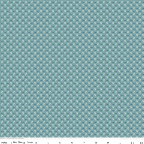 SALE Calico Polka Dot C12845 Heirloom Cottage - Riley Blake Designs - Lori Holt - Dotted Dots - Quilting Cotton Fabric