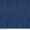35" End of Bolt - South Hill Stripes C12665 Navy - Riley Blake Designs - Stripe Lines - Quilting Cotton Fabric