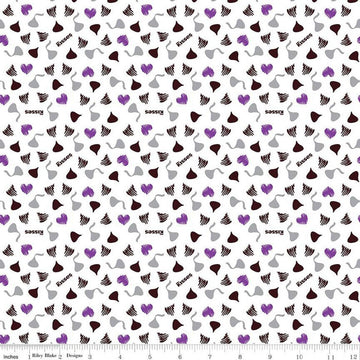 DEAL Celebrate with Hershey Valentine's Day Kisses & Hearts SC12805 White SPARKLE - Riley Blake Designs - Silver SPARKLE - Quilting Cotton