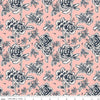 SALE Ciao Bella Floral C12771 Blush - Riley Blake Designs - Flowers - Quilting Cotton Fabric