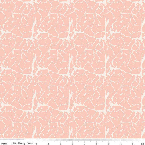 CLEARANCE Ciao Bella Crackle C12774 Blush by Riley Blake - Quilting Cotton Fabric