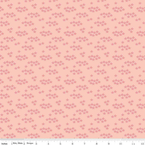 CLEARANCE Ciao Bella Blossoms C12775 Blush by Riley Blake  - Floral Flowers - Quilting Cotton