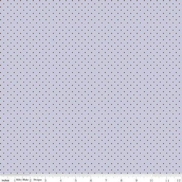 DEAL Springtime Dots C12816 Lilac - Riley Blake Designs - Polka Dot Dotted - Quilting Cotton Fabric