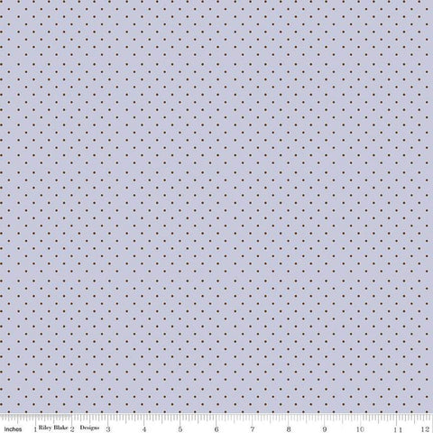 Springtime Dots C12816 Lilac by Riley Blake Designs - Polka Dot Dotted - Quilting Cotton Fabric