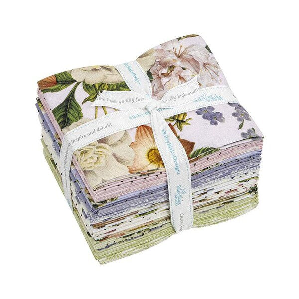 SALE Springtime Fat Quarter Bundle 21 pieces - Riley Blake Designs - Pre cut Precut - Easter - Quilting Cotton Fabric