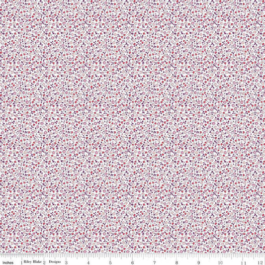 SALE Flower Show Botanical Jewel Suffolk Field A 01666818A - Riley Blake Designs - Floral Flowers - Liberty Fabrics - Quilting Cotton Fabric