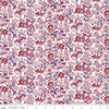 20" End of Bolt - Flower Show Botanical Jewel Mamie Flower A 01666821A - Riley Blake - Floral - Liberty Fabrics - Quilting Cotton Fabric