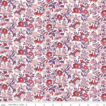 20" End of Bolt - Flower Show Botanical Jewel Mamie Flower A 01666821A - Riley Blake - Floral - Liberty Fabrics - Quilting Cotton Fabric