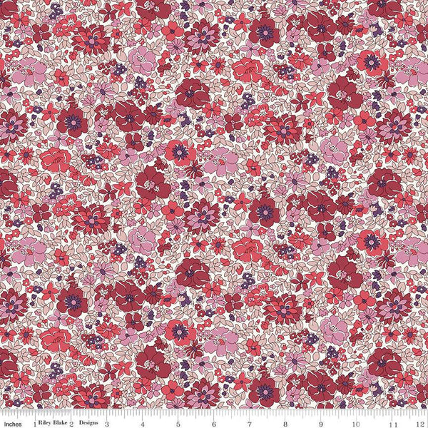 SALE Flower Show Botanical Jewel Arley Park A 01666819A - Riley Blake - Floral Flowers - Liberty Fabrics - Quilting Cotton Fabric