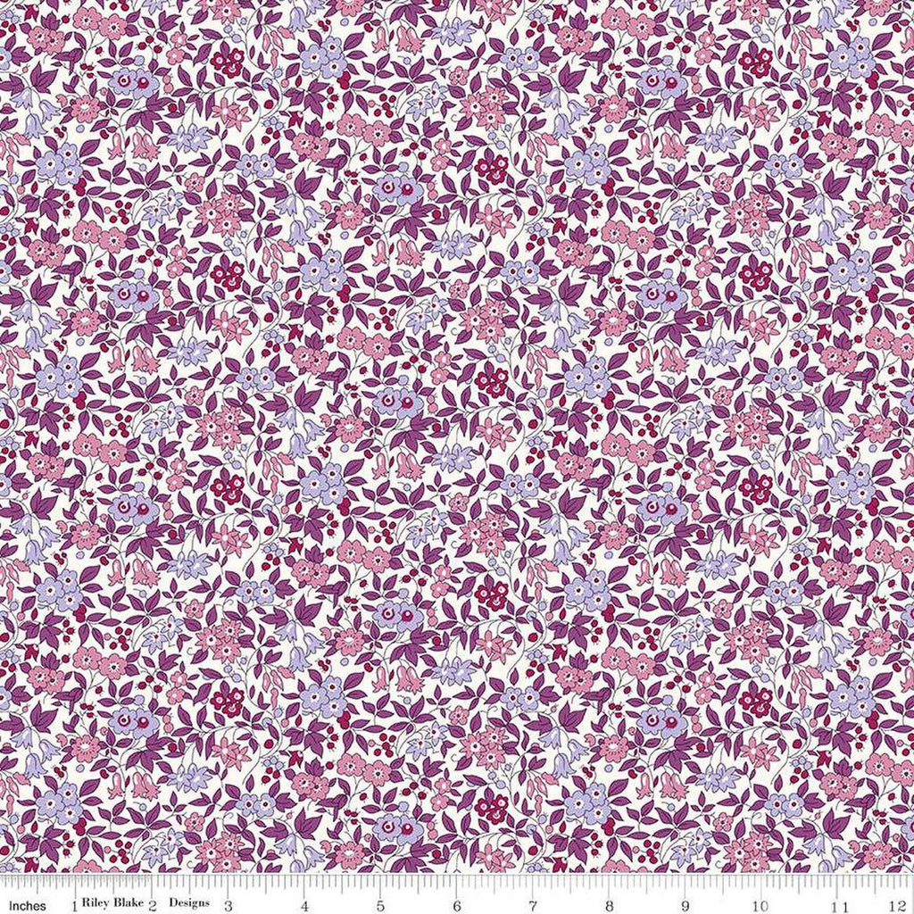 SALE Flower Show Botanical Jewel Forget Me Not Blossom A 01666823A - Riley Blake - Floral Flowers - Liberty Fabrics - Quilting Cotton Fabric