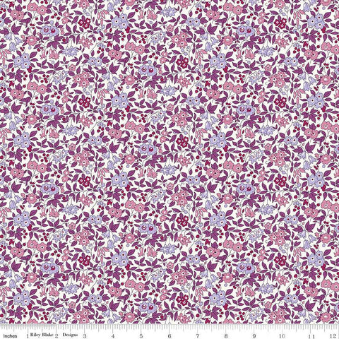 SALE Flower Show Botanical Jewel Forget Me Not Blossom A 01666823A - Riley Blake - Floral Flowers - Liberty Fabrics - Quilting Cotton Fabric
