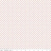 DEAL Calico Shirting C12857 Tea Rose - Riley Blake Designs - Lori Holt - Pink on Cloud White - Quilting Cotton Fabric