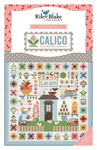 Calico Fat Quarter Bundle 46 pieces - Riley Blake - Pre cut Precut - Lori Holt - Quilting Cotton Fabric