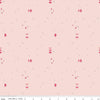 SALE South Hill Confetti Sky C12666 Blush - Riley Blake Designs - Semi-Circles Stars Dots - Quilting Cotton Fabric