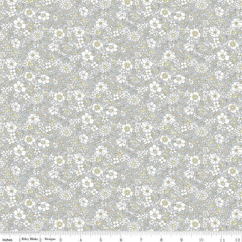 Flower Show Pebble Arley Blossom A 01666841A - Riley Blake Designs - Floral Flowers - Liberty Fabrics - Quilting Cotton Fabric