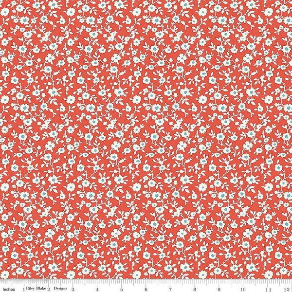 SALE The Collector's Home Curiosity Brights Daisy Trail B 01666814B - Riley Blake - Floral - Liberty Fabrics - Quilting Cotton Fabric