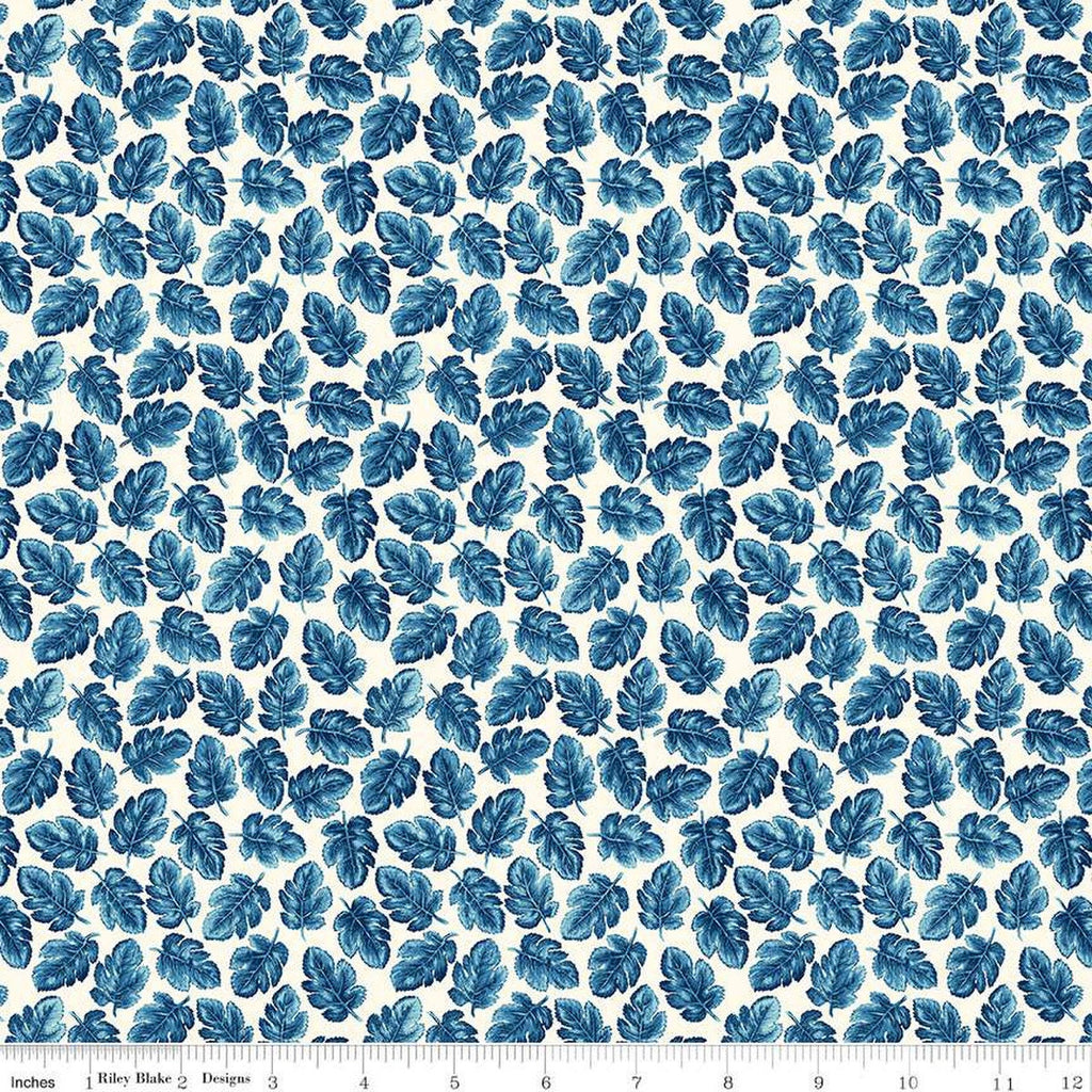 CLEARANCE The Collector's Home Curiosity Brights Canopy A 01666811A - Riley Blake - Leaf Leaves - Liberty Fabrics - Quilting Cotton