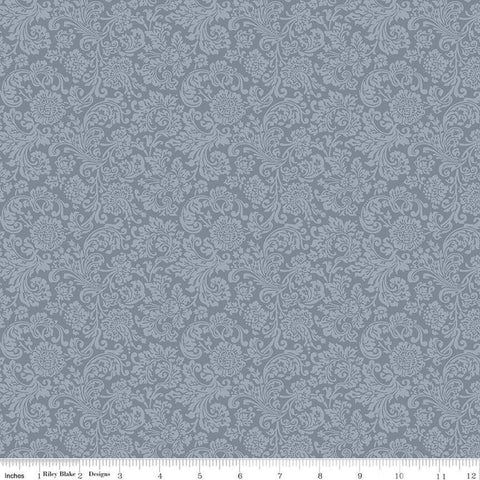 CLEARANCE The Collector's Home Pavilion Neutrals Rococo Swirl B 01666807B - Riley Blake - Floral - Liberty Fabrics - Quilting Cotton Fabric