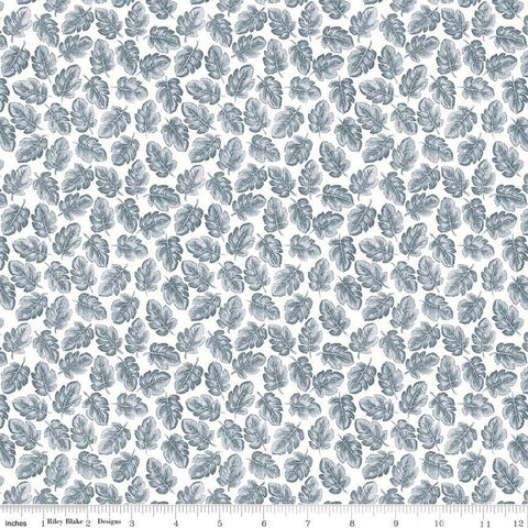 CLEARANCE The Collector's Home Nature's Jewel Canopy C 01666811C - Riley Blake - Leaf Leaves - Liberty Fabrics - Quilting Cotton