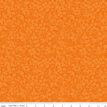 22" End of Bolt - SUPER DEAL BTY! The Wiltshire Shadow Collection 01666511A Marmalade - Riley Blake Quilting Cotton Liberty Fabrics
