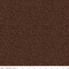 SALE The Wiltshire Shadow Collection 01666564A Chestnut - Riley Blake - Tonal Leaves Berries  - Liberty Fabrics - Quilting Cotton Fabric