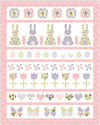 DEAL Sweet Spring Row Quilt PATTERN P138 - Beverly McCullough - Riley Blake - INSTRUCTIONS Only - Pieced Fat Quarter Friendly