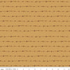 SALE Ride the Range Fence C12743 Gold - Riley Blake Designs - Barbed Wire - Quilting Cotton Fabric