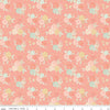 SALE It's a Girl Bouquet C13321 Coral - Riley Blake Designs - Floral Flowers - Quilting Cotton Fabric