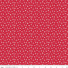 30" End of Bolt - SALE Cheerfully Red Flowers C13316 Red - Riley Blake Designs - Flower Floral - Quilting Cotton Fabric