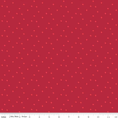 SALE Cheerfully Red Berries C13317 Redwood - Riley Blake Designs - Berry - Quilting Cotton Fabric