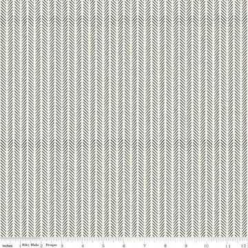 DEAL Gingham Fields Diagonals C13355 Cream - Riley Blake Designs - Columns Herringbone - Quilting Cotton Fabric