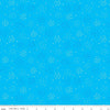 SALE Our Little Band Geo Cluster C13063 Peacock - Riley Blake Designs - Crayola Crayons C Shapes - Quilting Cotton Fabric - Licensed Product