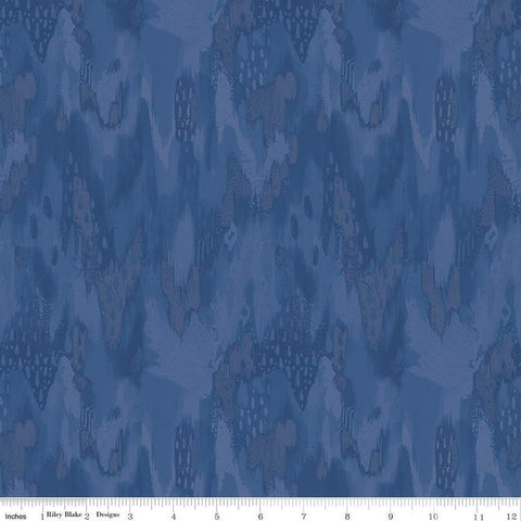 Kindness, Always Tonal C13024 Navy - Riley Blake Designs - Tone-on-Tone Semi-Solid - Quilting Cotton Fabric