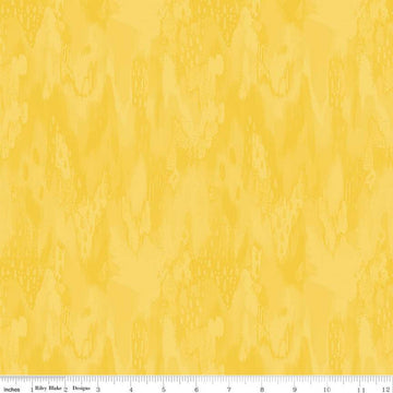 SALE Kindness, Always Tonal C13024 Yellow - Riley Blake Designs - Tone-on-Tone Semi-Solid - Quilting Cotton Fabric
