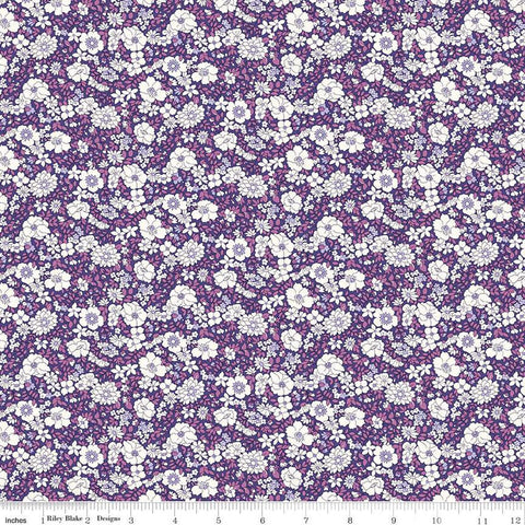 Flower Show Botanical Jewel Arley Blossom A 01666824A - Riley Blake - Floral Flowers - Liberty Fabrics - Quilting Cotton Fabric