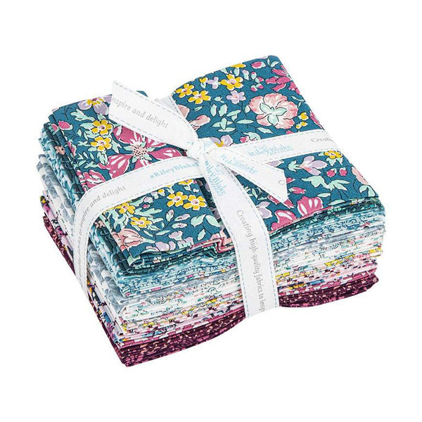 SALE The Collector's Home Nature's Jewel Fat Quarter Bundle 15 pieces - Riley Blake - Pre cut Precut - Liberty Fabrics - Quilting Cotton