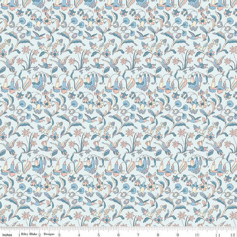 SALE The Collector's Home Pavilion Neutrals Flora and Fauna B 01666804B - Riley Blake - Floral - Liberty Fabrics - Quilting Cotton Fabric