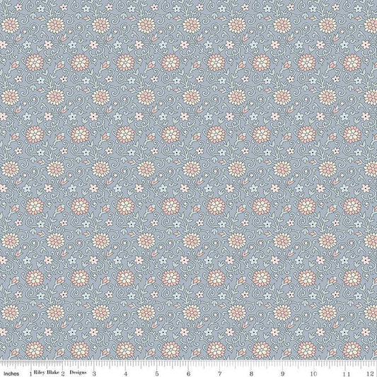 CLEARANCE The Collector's Home Pavilion Neutrals Manor Park B 01666809B - Riley Blake Designs  - Liberty Fabrics - Quilting Cotton Fabric